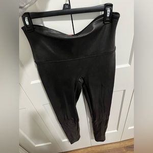 Spanx faux leather leggings